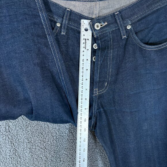 Naked & Famous Weird Guy Tapered Fit Selvedge Button Fly Jeans - Men's Sz 34*34 - Picture 8 of 12